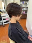 20代30代グレージュオリーブベージュくびれショート大人美人
