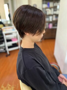 アークスヘアー 20代30代グレージュオリーブベージュくびれショート大人美人