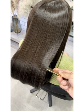 アンド(ANDO) 【髪質改善】カット&(極)髪質改善カラー&次世代髪質改善TR