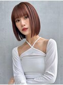 【MINX】似合わせ小顔レイヤーボブウルフ_表参道/髪質改善