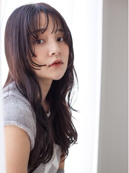 アッシュ 草加店 (Ash)の写真/そのままでも結んでも可愛い！気分に合わせてストレートも楽しめる♪アレンジが無限大に広がるAshのパーマ
