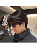 【滝口】センターパート 刈り上げ無し