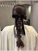 タイトな編み下ろし
