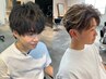 【J rスタイリスト限定】MEN‘Sカット＋ケアシャンプー￥4400【MEN‘S/韓国】