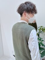 ジーナ 天神(Zina)&nbsp;刈り上げマッシュ/ツイストスパイラルパーマ