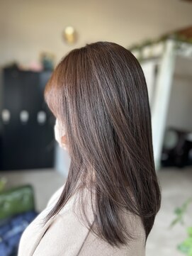ザサロンニコヘアワーク(THE SALON ニコ.ヘアワーク) キレイめカラー・セミロング顔まわりレイヤー