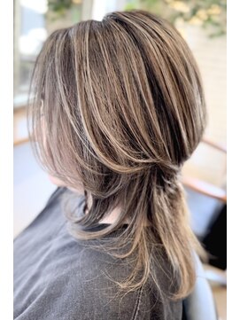 ココモ(cocomo) 白髪ぼかしハイライト♪