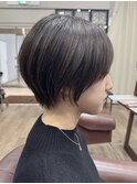 大人可愛いマッシュショートボブウルフカット30代40代50代60代