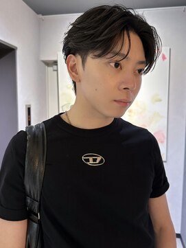 ノラ ギンザ(NORA GINZA) フェザーパーマニュアンスパーマコンマヘアカルマパーマ韓国