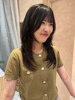 オン キャナルシティ博多前店(on)&nbsp;【晴音】艶ロングレイヤー/オリーブブラック/20代/博多