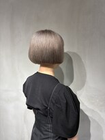 ステラ(STELLA)&nbsp;丸みボブ×グレージュ