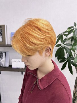 アイセ(I.se Eir TOKYO) オレンジカラー/ダブルカラー/ケアブリーチ/西葛西