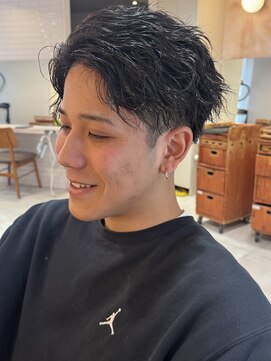 キャンバス バイ ネオリーブ 横浜西口(Canvas by neo.) 横浜★ツイストスパイラルパーマメンズパーマ