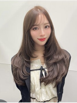 パルス ヨコハマ(PULSE yokohama) オリーブベージュレイヤーカット韓国