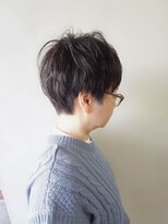 ラトリエコンタン(L´atelier Content)&nbsp;30代40代50代おすすめ　丸みベリーショート×カジュアル