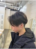 毛流れセンターパート