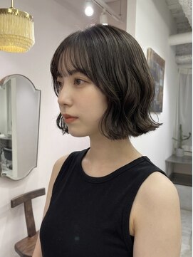 シール 梅田(CIRR) ボブパーマ