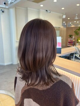 イマージュ 志免店(image) ミディアムウルフカット
