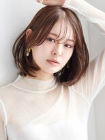 La fith hair uim. 倉敷白楽町店【ラフィス ヘアー ウィム】【8月1日OPEN(予定)】 【La fith】ふんわり内巻きワンカール×透明感カラー×艶髪