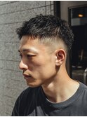 メンズカットスタイル（パーマあり/なし相談可）＋シェービング