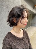 ニュアンスパーマ/ウェーブボブ/ボブパーマ
