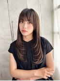 nalu新宿/髪質改善/縮毛矯正/透明感/ロングレイヤー/新宿