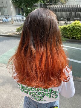 リプルヘアー ウエスト(ripple hair west) orange