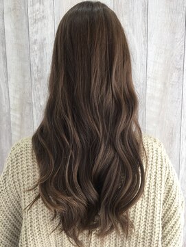 シエル 立川店(CIEL) オレンジブラウン×ロング【CIEL×maki】