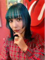 ラッキーサンサンヨンキュー(Lucky3349)&nbsp;青くて緑な 美女