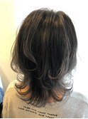 【FORME Hair design代表澤田】ウルフ×バレイヤージュ