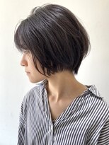 フォーク FOLK&nbsp;【FOLK】小顔 ボブショート くびれ 横髪 ダークアッシュ ♪