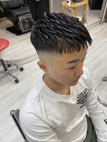 ヘアー ラボ エムツー(hair lab m2) 濡れパン×スキンフェード