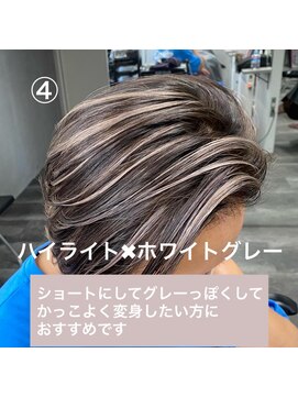 レディアル 大宮(REDEAL ope.) 【白髪手術】 ハイライト/ホワイトグレー