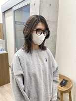 エフバイラブランシュ 大宮東口店(ef by La Blanche)&nbsp;大宮/大宮美容室/韓国/サイドバング/顔まわりカット