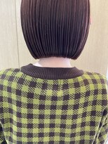 ラ ファブリック 草加(LA FABRIQUE)&nbsp;ぱつっとボブ　アッシュブラウン　ミニボブ　草加