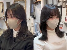 事前に料金が知りたい。【千葉/千葉駅/学割Ｕ24/インナーカラー/ブリーチ/韓国/メンズ/ボブ/前髪/顔周り】