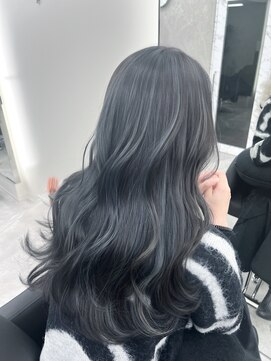 アルドーレ(Ardore) コントラスト極ハイライト☆アッシュブラック