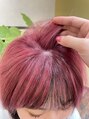 ティピ(tipi) ハイトーンのカラーも色落ちまで楽しめるように可愛くします☆