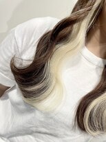 フィーネ 吉祥寺(Fi -Ne)&nbsp;プルエクステ インナーカラー / ホワイトブロンド / 吉祥寺