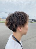 メンズ特殊パーマ