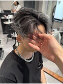 NEXTNEO石井/センターパートシルバーシャドールーツ静岡メンズ