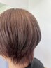 カット＋ダブルカラー（ブリーチ込）＋４STEP トリートメント 、ホームケア付