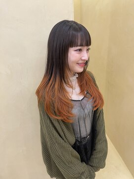 スニュウ(snuw) レイヤーカット/ボブ/インナーカラー