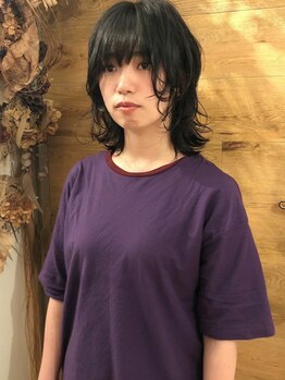 シキオ ヘアデザイン(SHIKIO HAIR DESIGN FUK)の写真/モチ、再現性の高いパーマスタイルを一人ひとりに馴染むようにご提供◎あなただけのデザインをご提案◇