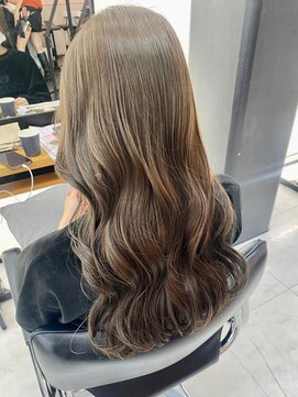 ゲーム 下北沢(GAME) ダブルカラーミルクティーベージュカラーケアブリーチハイトーン