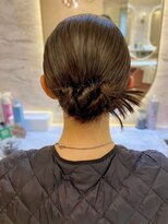 ヘアアレンジメント ボガスティーズ 溝の口店(Hair arrangement Vogusty's)&nbsp;カチモリヘア/お呼ばれヘア/ヘアアレンジ/結婚式
