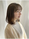 ミディアムホブ/シースルーバング