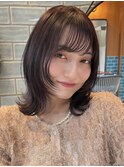 レイヤーボブウルフフェイスレイヤー顔周りレイヤー表参道原宿