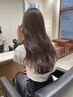 【人気No.2】低ダメージ&透明感/カット＋イルミナカラー＋トリートメント