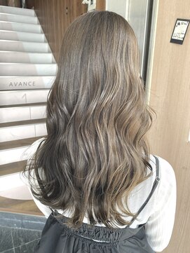 アヴァンス 天王寺店(AVANCE.) ダブルカラー×フォギーベージュ